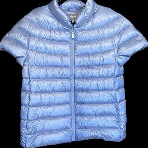 Martha Stewart Short Sleeved Quilted PufferVest (medium)